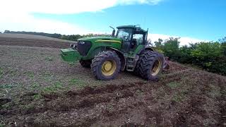 Traktoros vlog #13 John Deere 7820 | lazulás