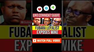 Fubara Loyalist EXPOSES Wike of Looting Rivers wealth and threatening democracy in Nigeria  #shorts