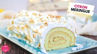 RECETTE DE BÛCHE AU CITRON MERINGUÉE