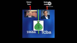 Ratan Tata 🆚 Mukesh Ambani |देखते हैं कौन जीता🤔🤔| #shorts #comparison