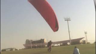 Paragliding attempt at Naya nazimabad 👍