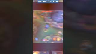 AP MALPHITE MID HARD CARRY WILD RIFT #shorts #wildrift