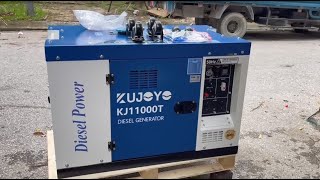 Máy Phát Điện Chạy Dầu 8Kw Kujoyo KJ11000T