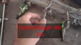 How To Fix Toyota Tundra Rough Idle - OBD Code P0300 Cylinder Misfire