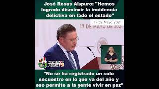 Jose Rosas “Hemos disminuido la incidencia delictiva”