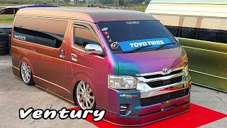 รถตู้แต่งVIP เต็มระบบ TOYOTA VENTURY