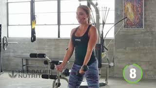 HERBALIFE24 FITNESS WORKOUT - Arms and Shoulders with this Strength Workout! - S.CLAYTON