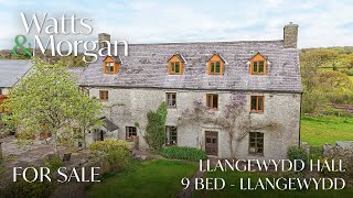 Walk-through property video tour of Llangewydd Hall - Llangewydd