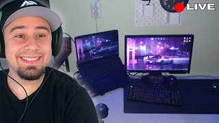 Reacting to my viewers WORST Gaming setups... (live)