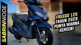 Review Spesifikasi dan Fitur Yamaha Freego Matte Blue 2020