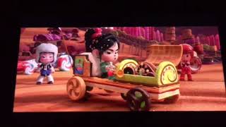 Wreck It Ralph (2012) - racers bully Vanellope at the Junkyard