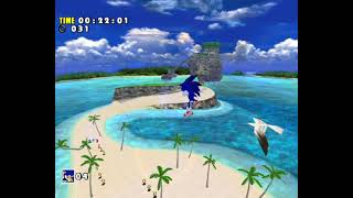 Sonic Adventure 1 - Azure Blue World... For Emerald Coast - Slowed + Low Pitched - Extended