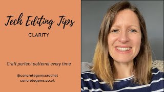 Tech editing Tips Tuesday! - Let's talk about clarity in crochet patterns!