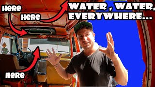 Leak Proofing the Van- Vents, Sunroof, and Rust- Fix them ALL - 1973 Camper Van Build