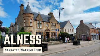 ALNESS | 4K Narrated Walking Tour | Let's Walk 2021