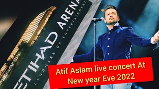 Atif Aslam live concert at New year Eve 2022 #vlog #navslogs#newyeareve #atifaslam #kadakFM#newyear