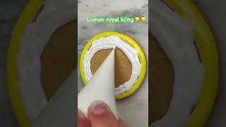 Lemon royal icing🍋🍋 #art #cookies #celebration #royalicing #sweets #business #food #lemon