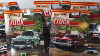 Channel Name Change and Matchbox Truck Series Unboxing