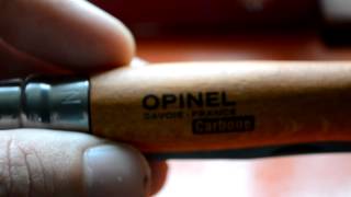 opinel no 8 + fire starting with it