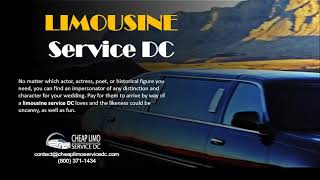 4 Great Way to Use a Celebrity Impersonator for Wedding Fun and Magic by Cheap Limo Service DC