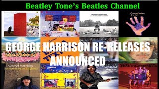 BREAKING NEWS ! All GEORGE HARRISON solo albums to be re-released next month