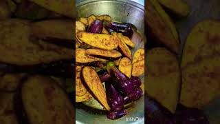 Simple brinjal recipe 😋🥰#ଆମ ବାରି ବାଇଗଣ ର ଗୋଟେ recipe # odisha Village food #