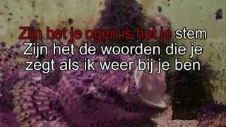 Koos Alberts -  Zijn het je ogen ( KARAOKE ) Lyrics