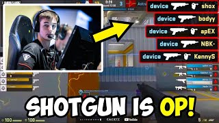 When Pros Use Shotguns & Destroy Others Pros // Best CSGO Shotgun gameplays Ever