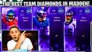 THE BEST 95 OVERALL TEAM DIAMONDS TO ADD TO YOUR TEAM IN MADDEN 25!