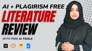 Write a Professional Literature Review With Free AI Research Tools (AI Detection & Plagiarism-free)