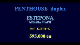 property for sale spain   estepona   duplex penthouse 595 000 eu