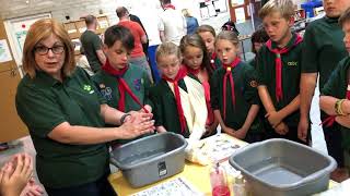 Antibiotic Youth Badge: Hand Hygiene Activity Demonstration