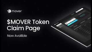 #Mover Token Claim Page Available now finally  🪂 !!! #TGE #mover #mov3r #claim #ido