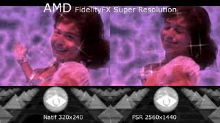 Efficacity of FidelityFX Super Resolution to depixelized  a MS DOS Game - Commander Blood 1994