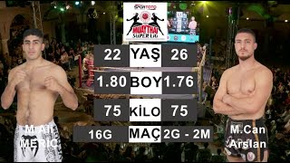 Mehmet Ali MERİÇ vs Mehmet Can ARSLAN