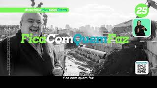 Não fica com quem fala, fica com quem faz!