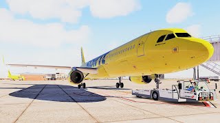 NEW BSS Sound Pack for Toliss A321 | Las Vegas to Orange County (X-Plane 11)