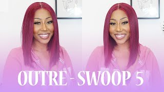 Outre Perfect Hairline Swoop Glueless Synthetic 13x4 HD Lace Front Wig - SWOOP 5 |EBONYLINE.COM