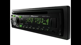 Часть 1 /  ремонт панели автомагнитолы Pioneer DEH-4300UB