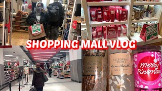 CHRISTMAS SHOPPING VLOG 🎁| FRAGRANCE SHOPPING +VS HAUL & REVIEW, mini tree decorating🎄💕