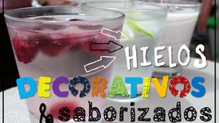 Vivi: Hielos decorativos y saborizados!!!