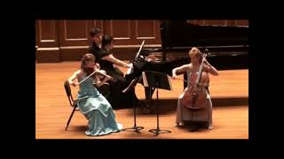 Ravel - Piano Trio in A minor, I [Boston Trio]