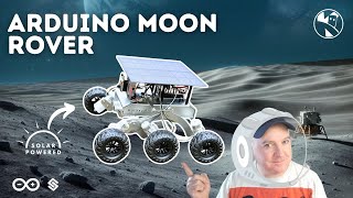 Arduino Moon Rover in Action: Navigating the Lunar Landscape at Home!