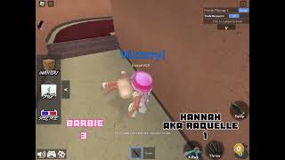 Playing mm2 as Barbie (first to 5 wins) ll read description