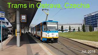 Trams in Ostrava, Czechia