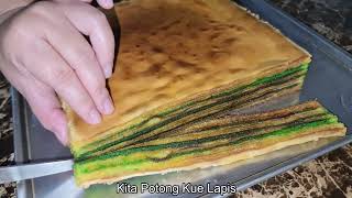 Semua Juga Bisa Buatnya.. || Kue Lapis Legit Kalimantan