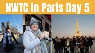 NWTC Study Abroad: Paris Day 5| Court Hearing, Notre Dame, Orsay Museum, Eiffel Tower