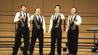 "Lida Rose" "Moment I Saw Your Eyes" "That Old Barbershop Style" Green Hope High BBS Quartet