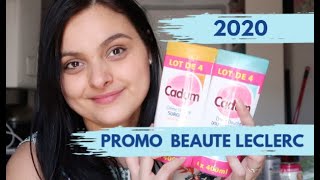 [RETOUR DE COURSES] ▶ PROMO BEAUTÉ  LECLERC + COURSES ALIMENTAIRE  / BON PLAN (MAI 2020)