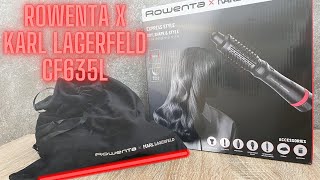 Unboxing Rowenta X Karl Lagerfeld CF635LF0 Express Style 5-in-1 - silent ASMR #unboxing #rowenta